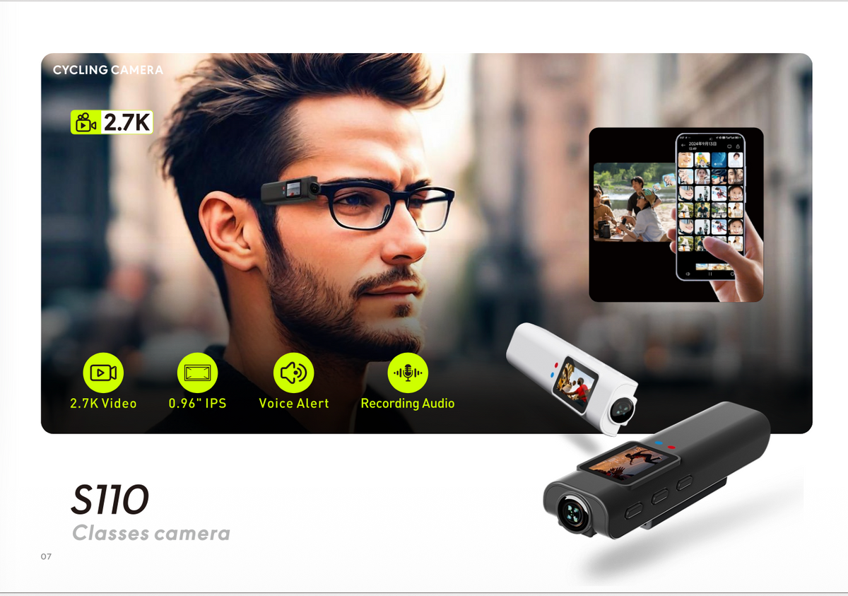 POV Glasses Camera