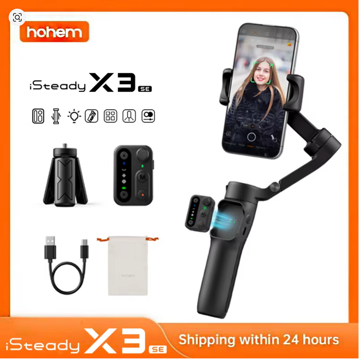 Gimbal Stabilizer for iPhone