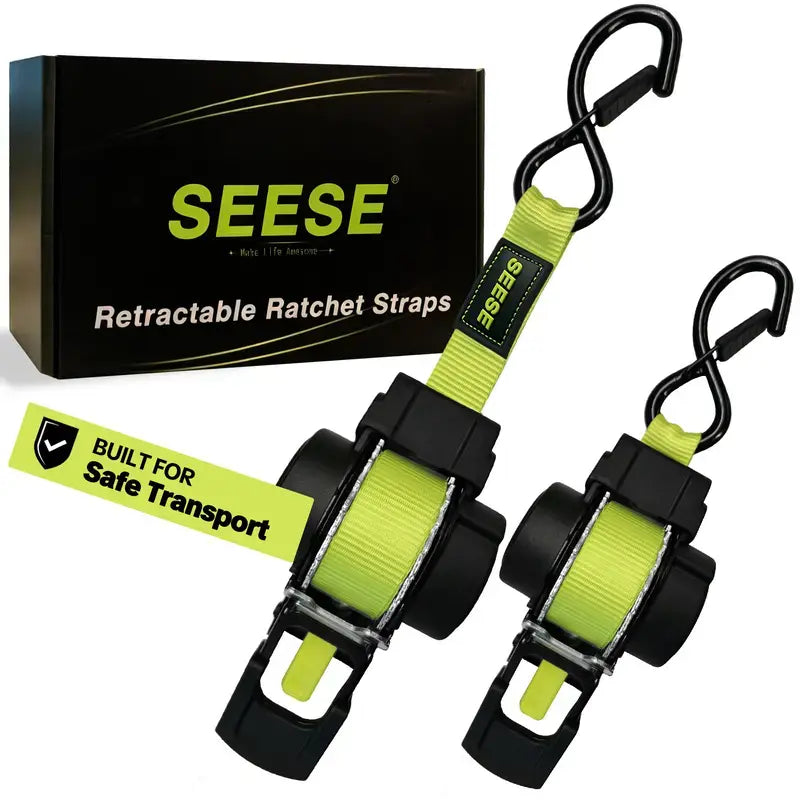 SEESE Car Tie Downs with Ratchets
